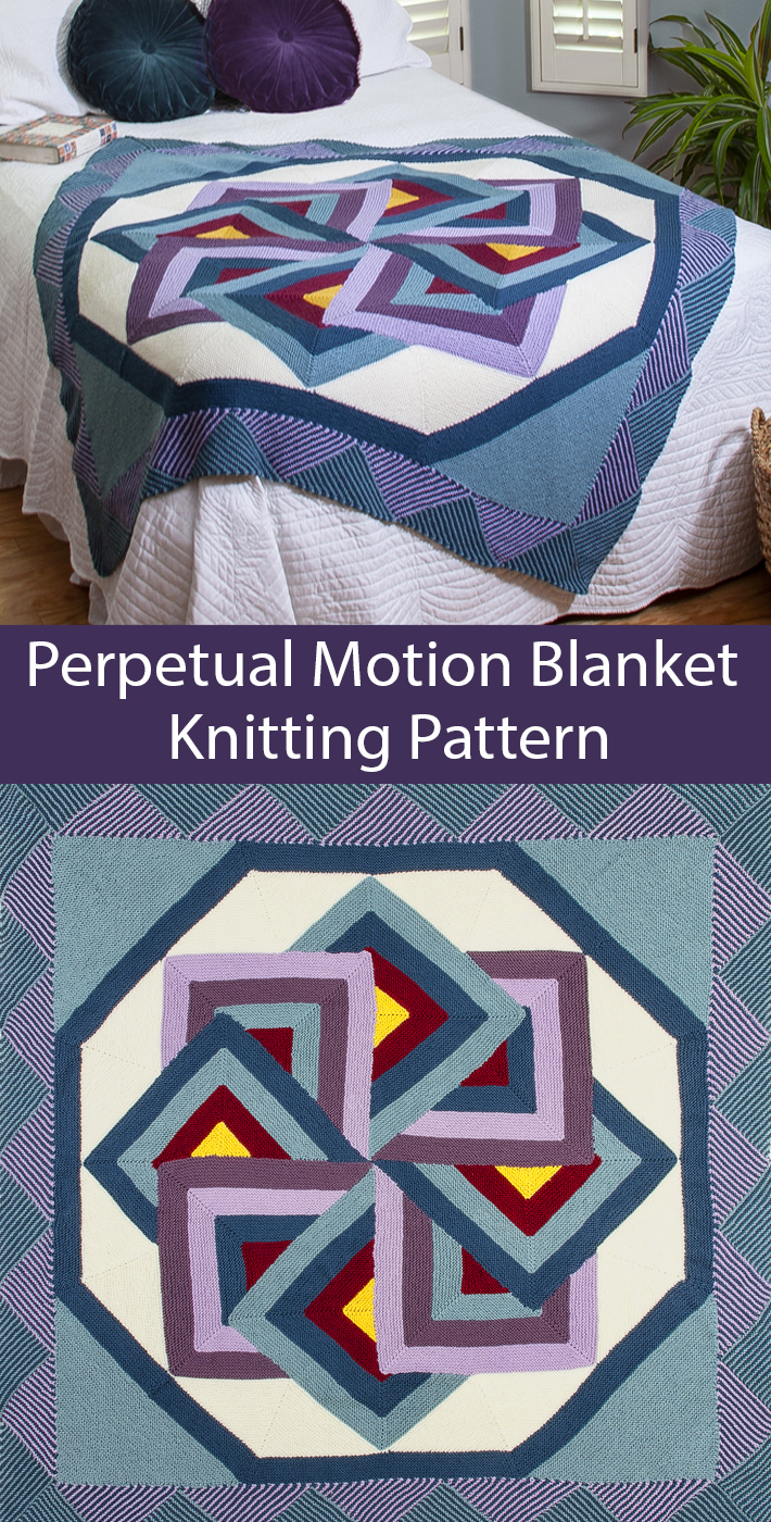 Perpetual Motion Blanket Knitting Pattern