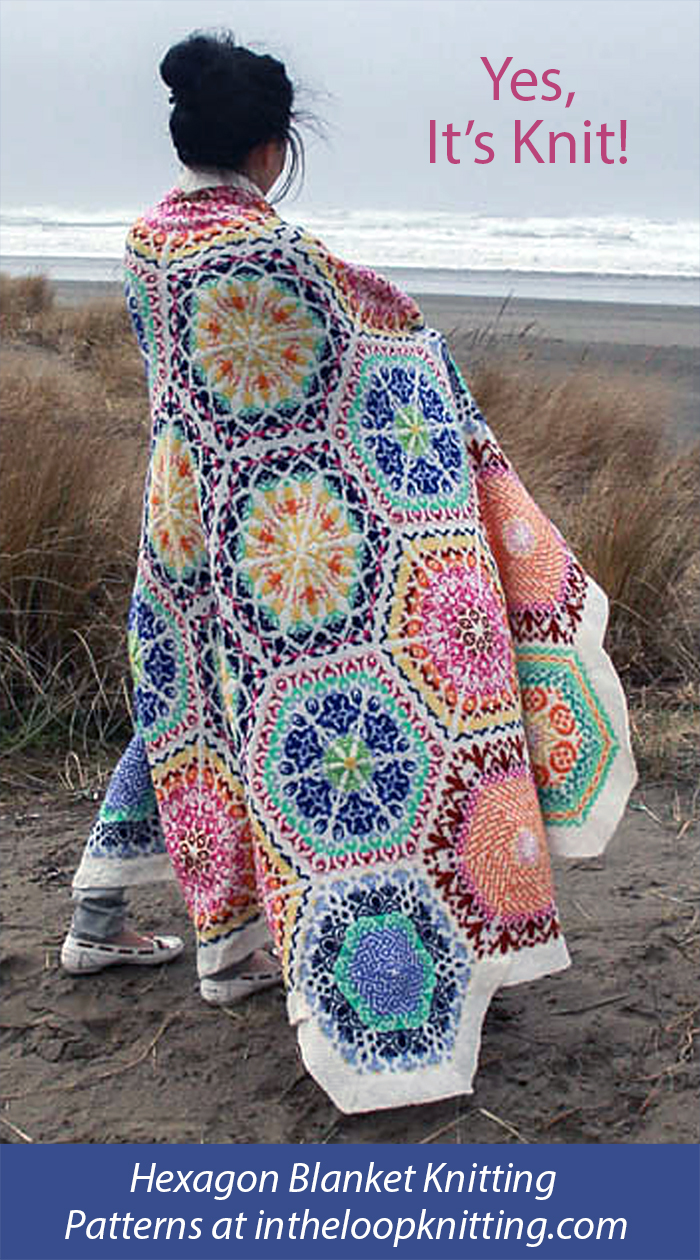 Persian Dreams Blanket Knitting Pattern