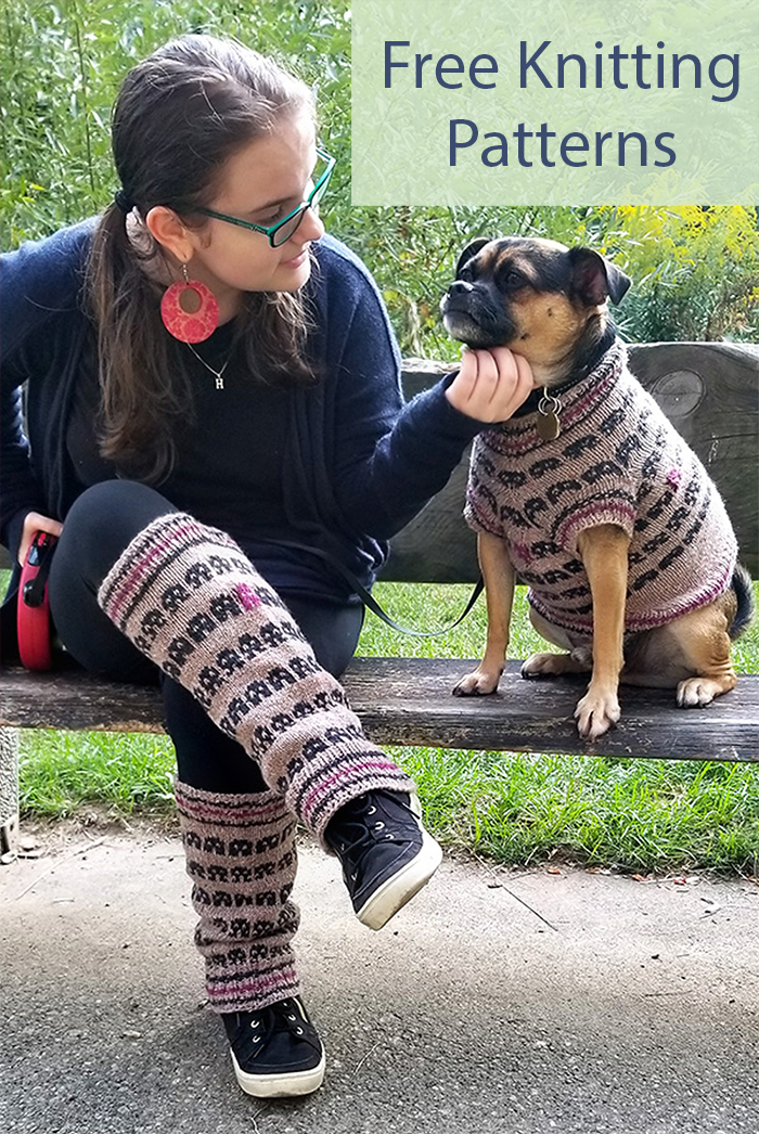 Free Knitting Pattern for Personal Space Invaders