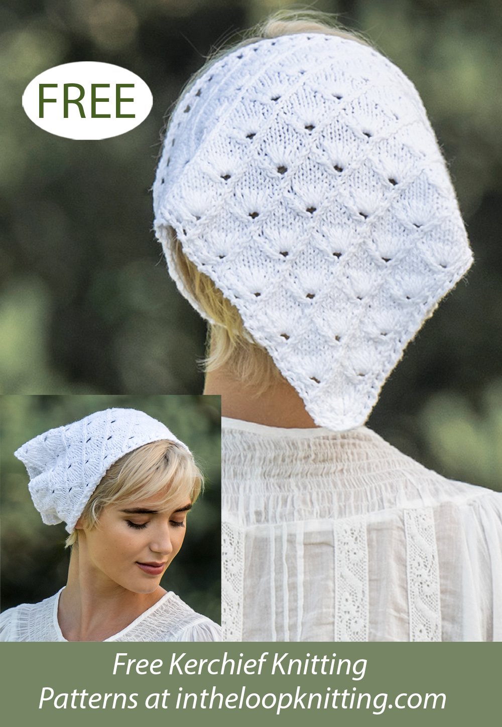 Free Petaluma Kerchief Knitting Pattern