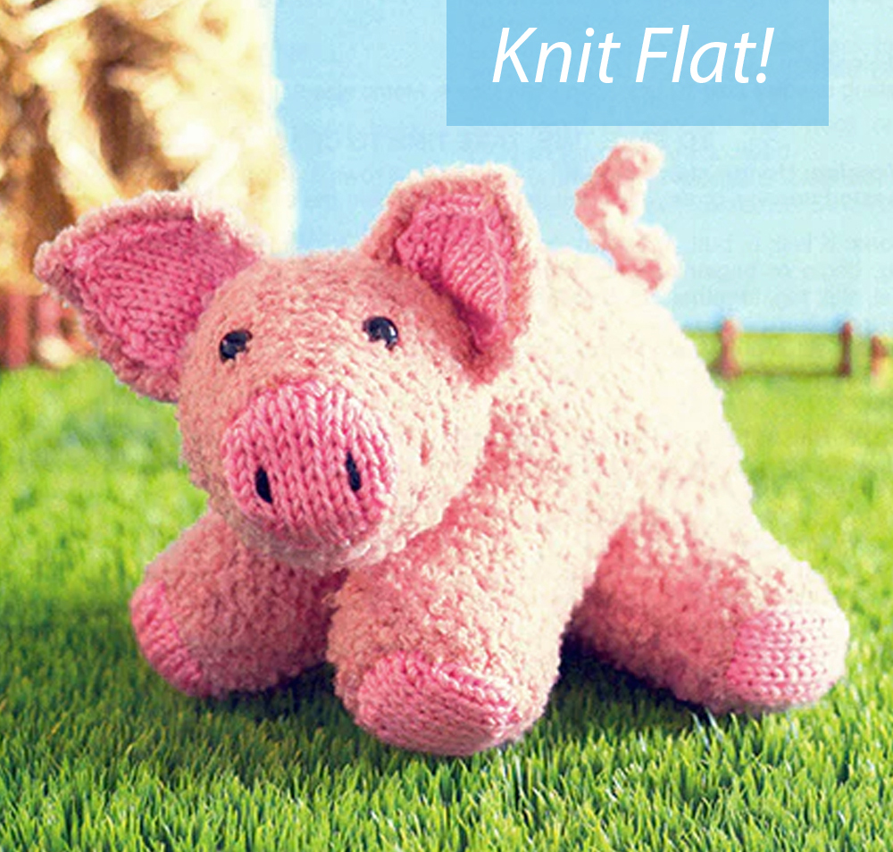 Pig Knitting Pattern Petunia the Piglet
