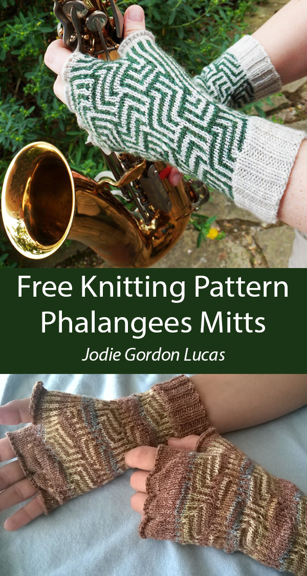 Phalangees Mitts Free Knitting Pattern