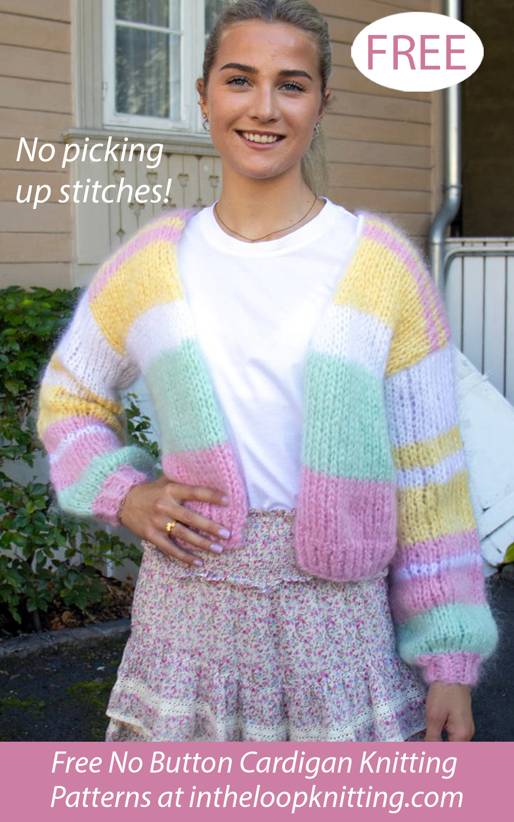 Free Phasian Cardigan Knitting Pattern