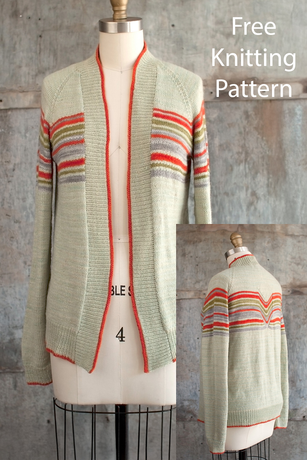 Free Pheon Cardigan Knitting Pattern