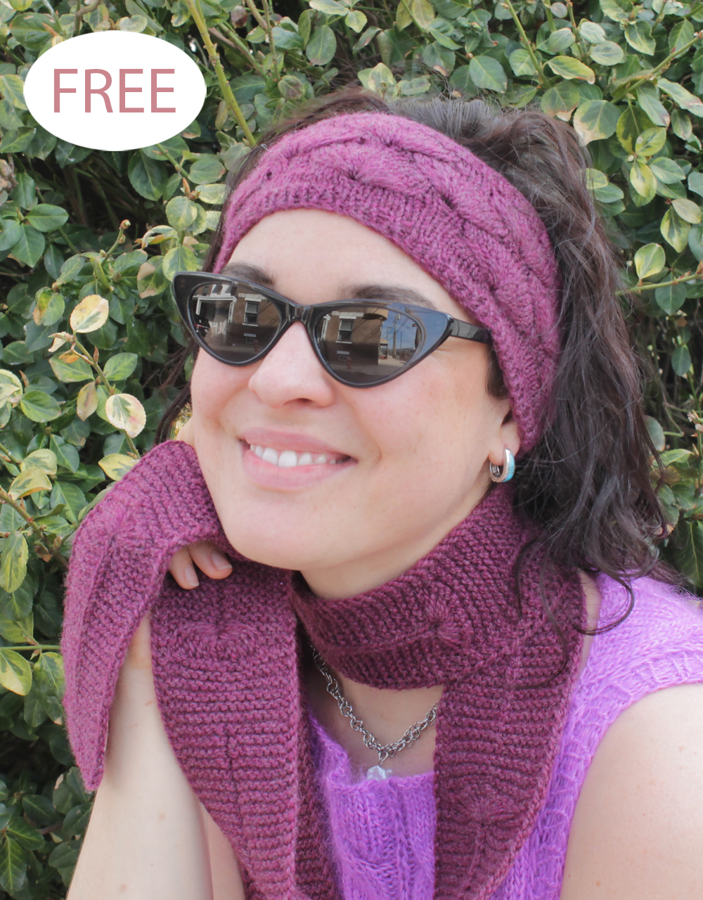 Free Philadelphia Fleabane Set Knitting Pattern