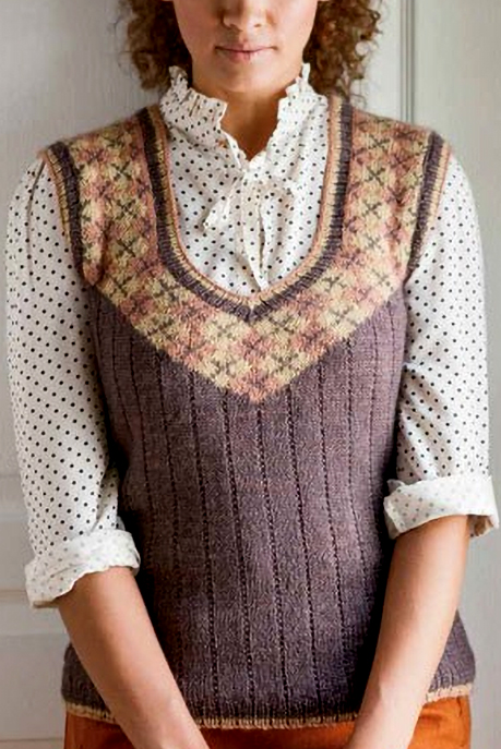 Knitting Pattern for Phoebe's Vest