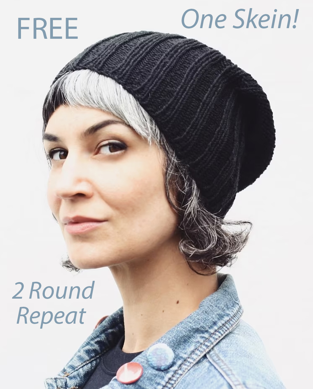 Free One Skein The Photographer Hat Knitting Pattern