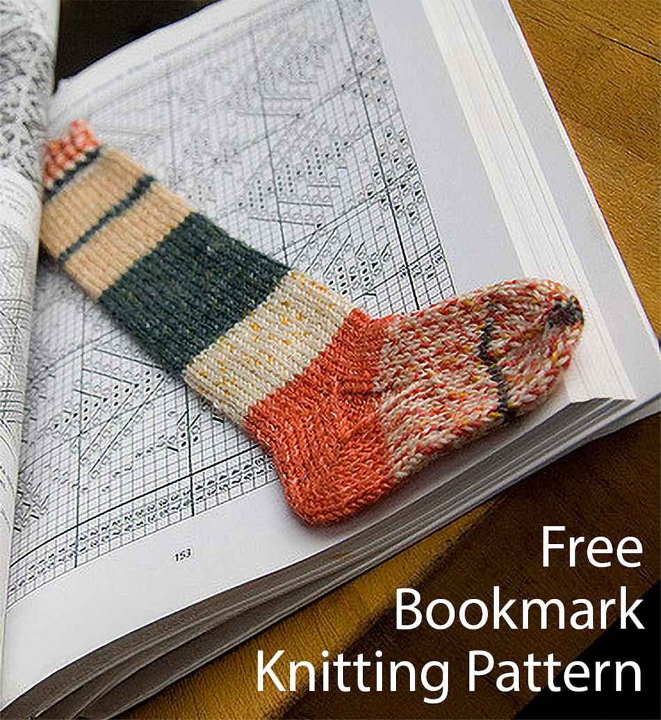 Free Knitting Pattern Piccola Bookmark