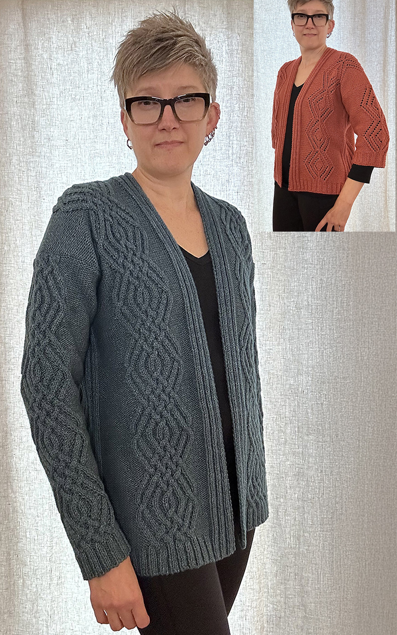 Pick-Your-Pattern Cardigan Knitting Pattern Free for a Limited Time 