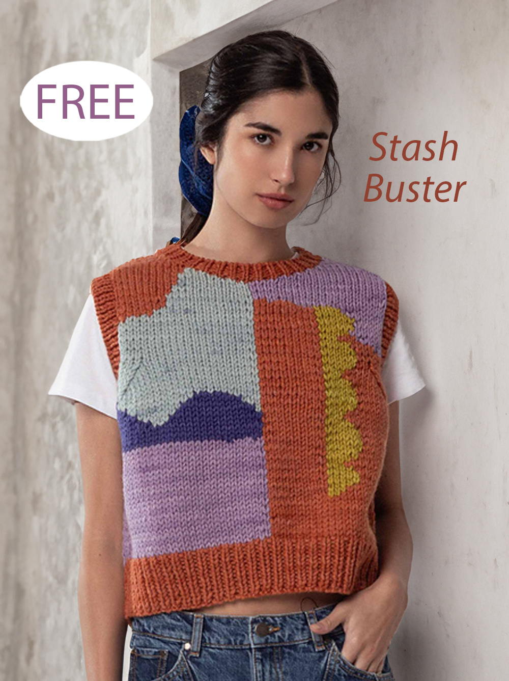 Free Pierrot Vest Knitting Pattern