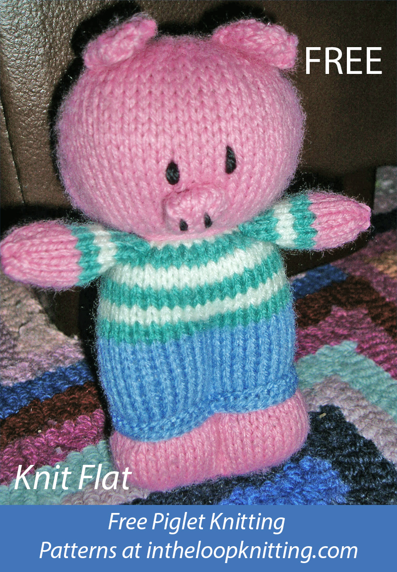 Free Piggywig Pig Knitting Pattern