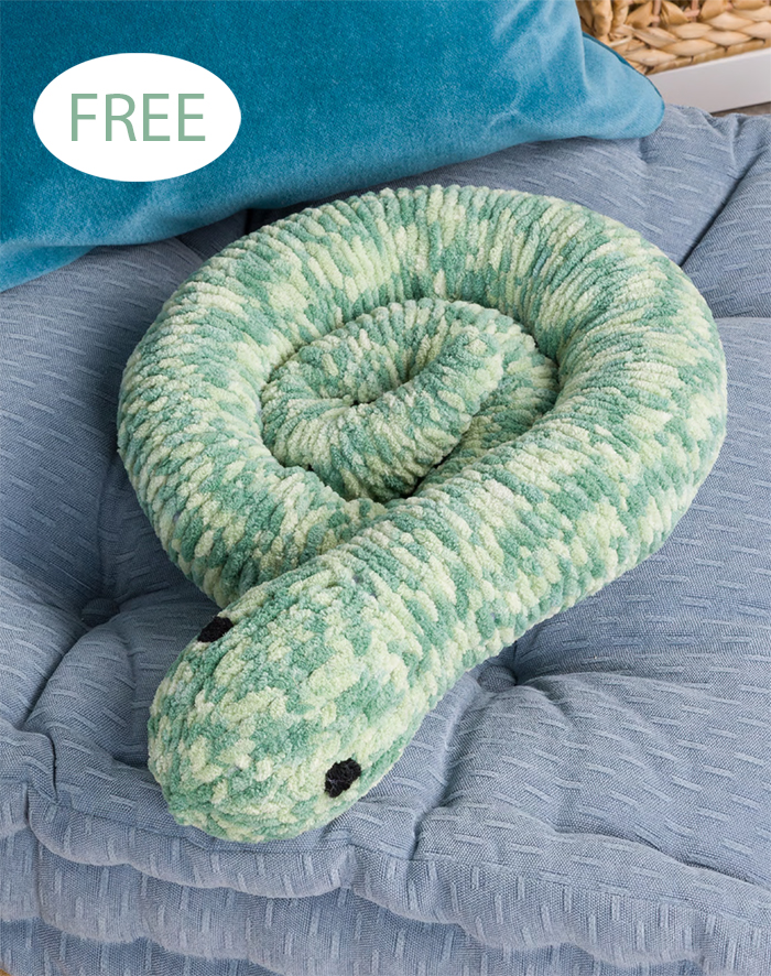 Python Reptile Free Knitting Pattern