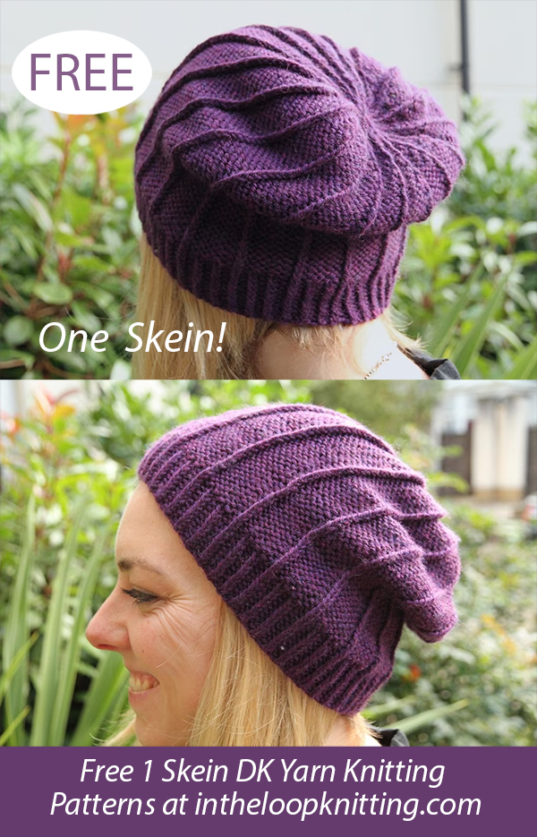 Free One Skein Pimlico Hat Knitting Pattern