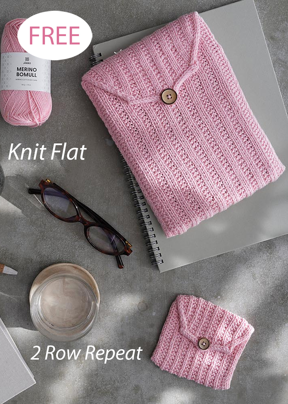 Ping Tablet Case Knitting Pattern