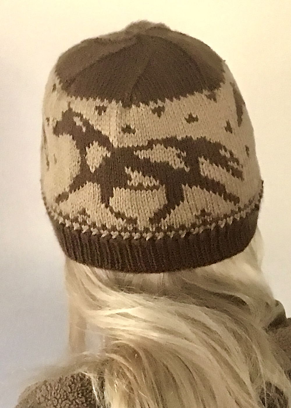 Free Pinto Pony Hat Horse Knitting Pattern 