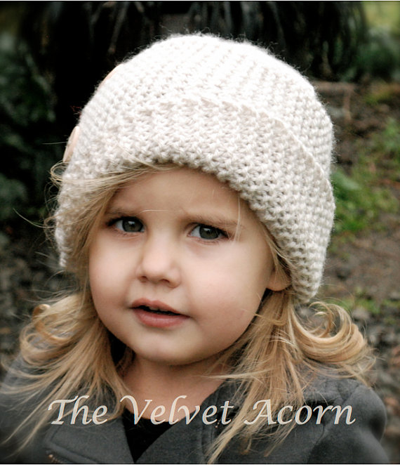 girls knitted hat pattern