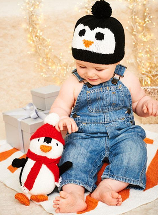 Knit baby costume penguin model- PartyLook