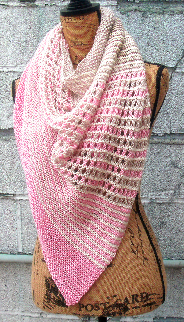 Free Knitting Pattern for Pirate Cove Shawl