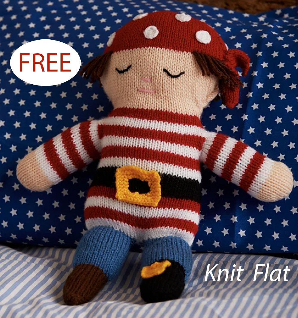 Free Pirate Pete Toy Knitting Pattern