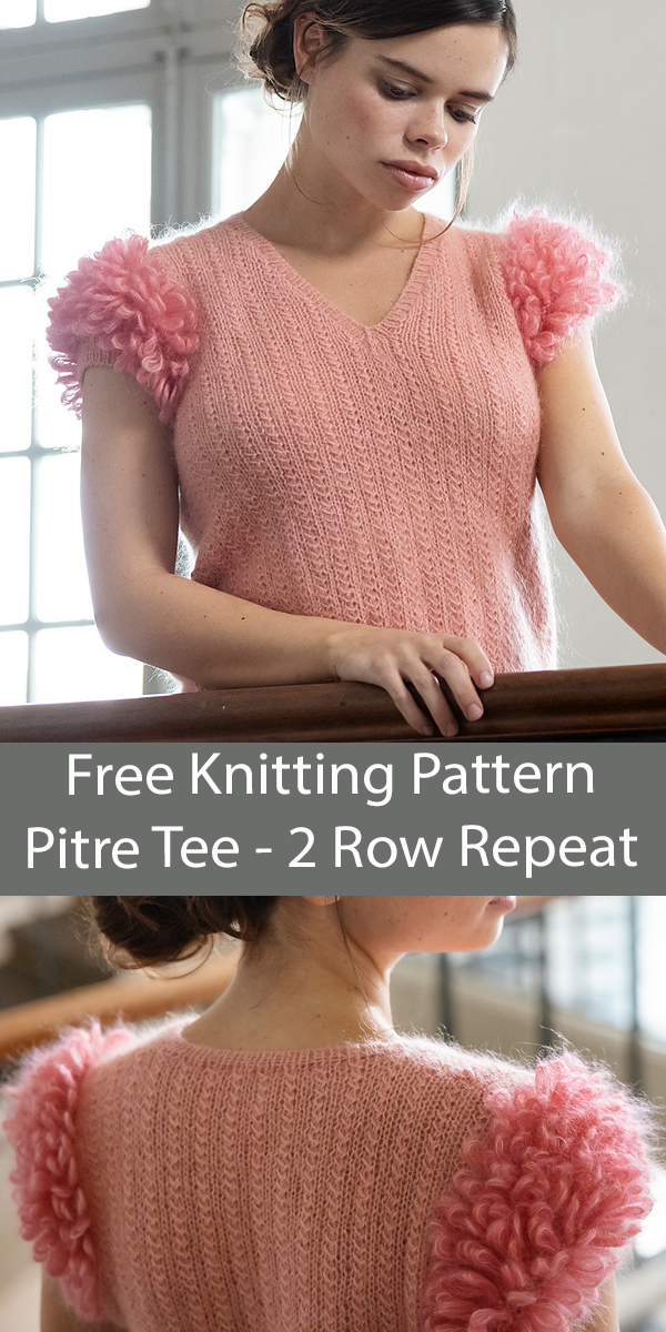 Free Top Knitting Pattern Pitre Sweater