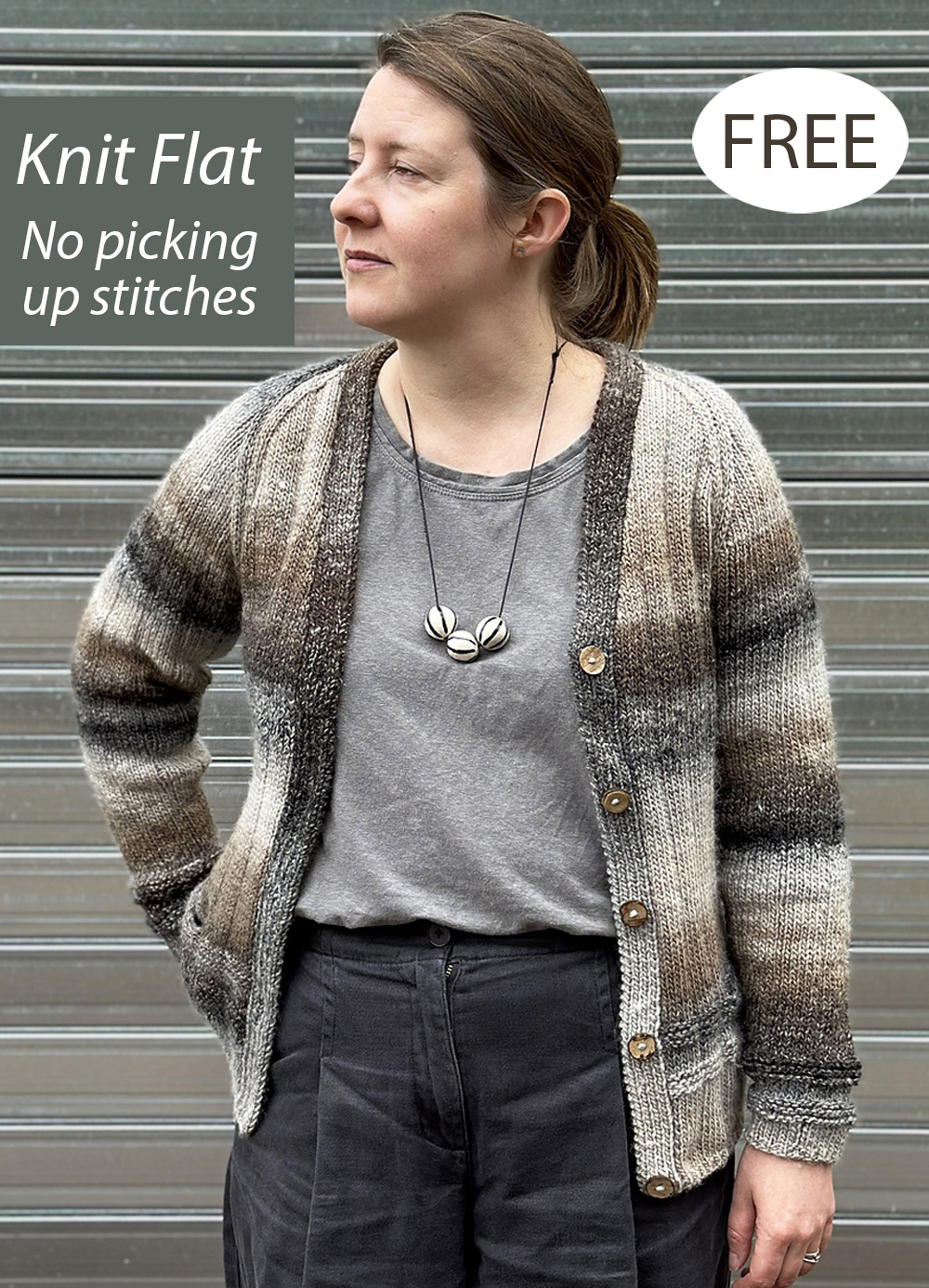 Free Placid Cardigan Knitting Pattern