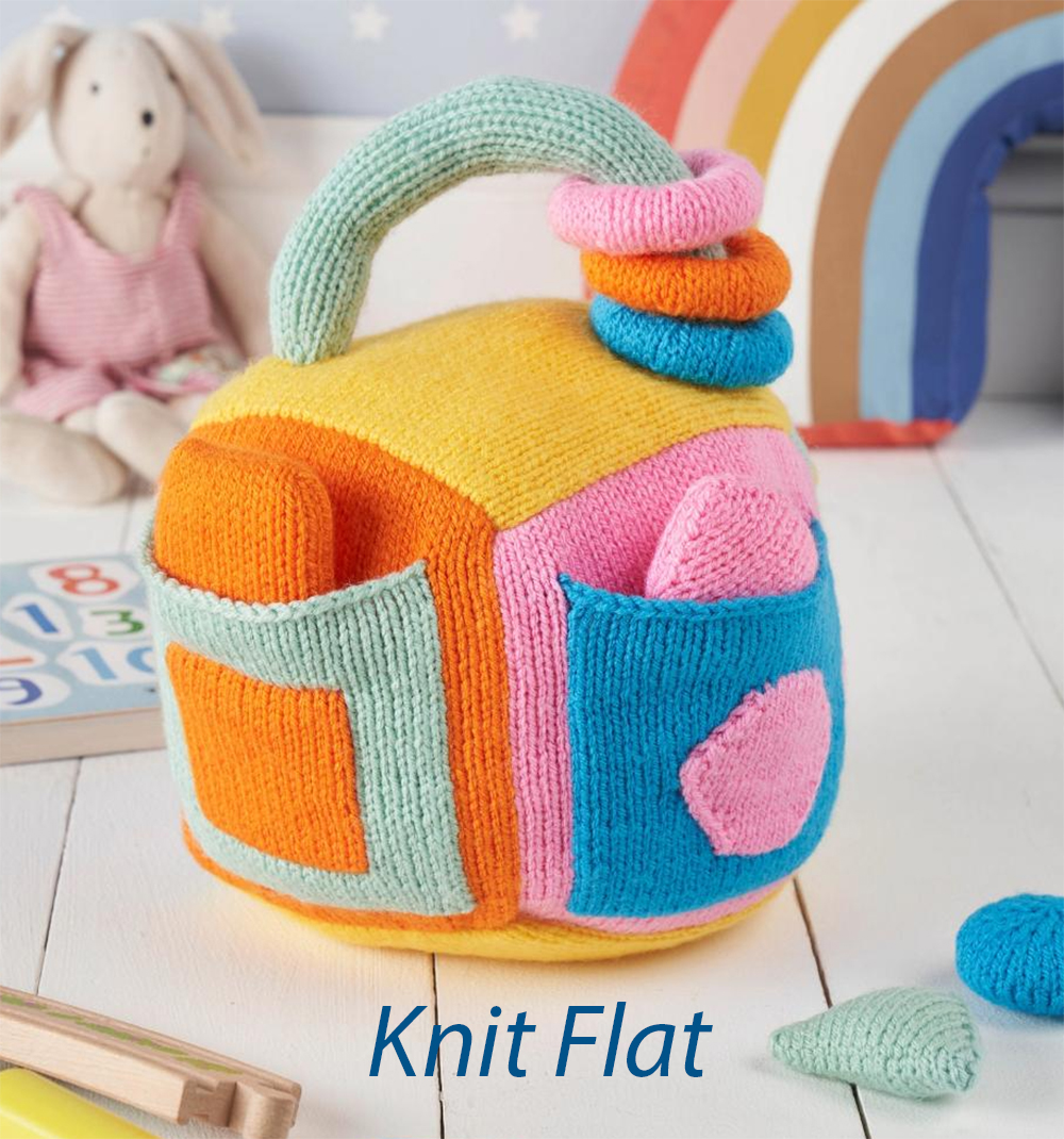 Baby Play Puzzler Cube Knitting Pattern