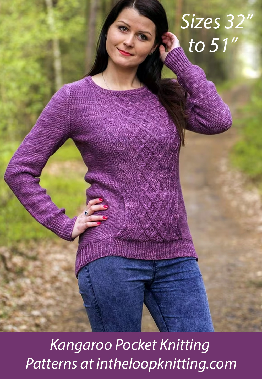 Pocket You, Kangaroo Sweater Knitting Pattern