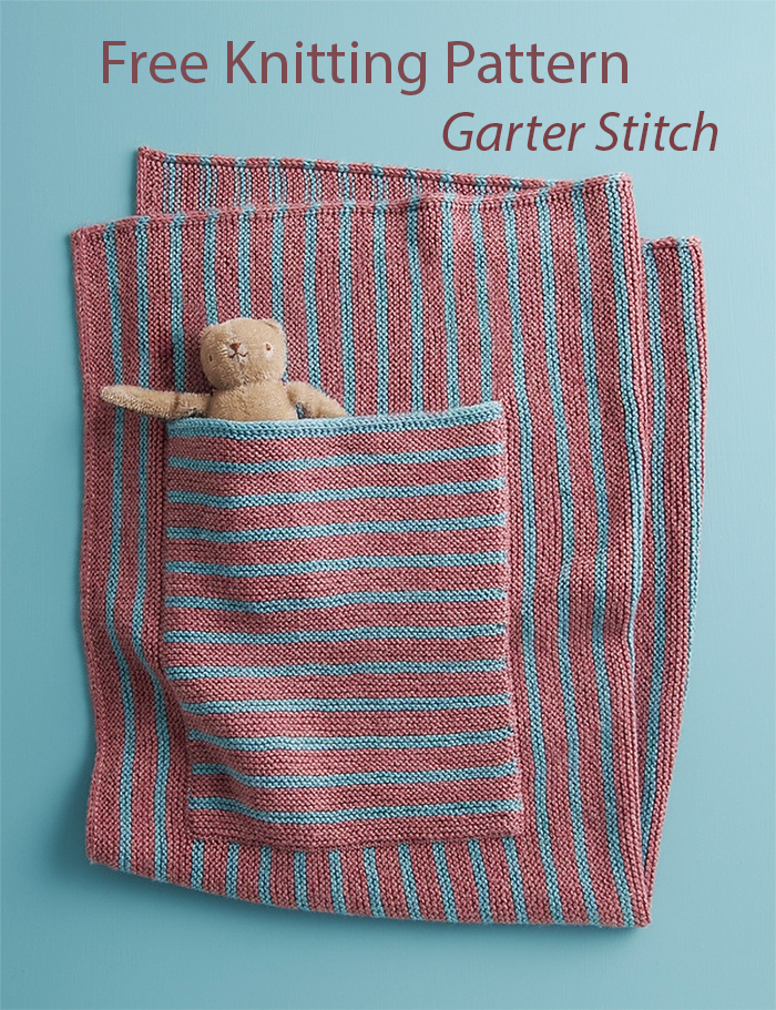 Free Pocketful Of Love BlanketKnitting Pattern 