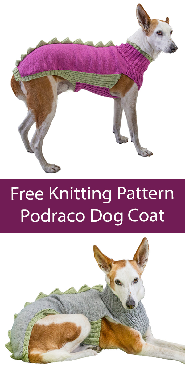 Free Dog Sweater Knitting Pattern Podraco Coat