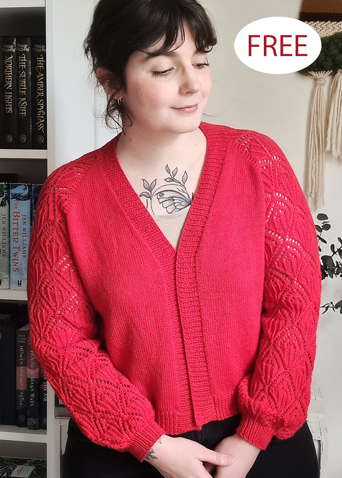 Poecile Cardigan Knitting Pattern