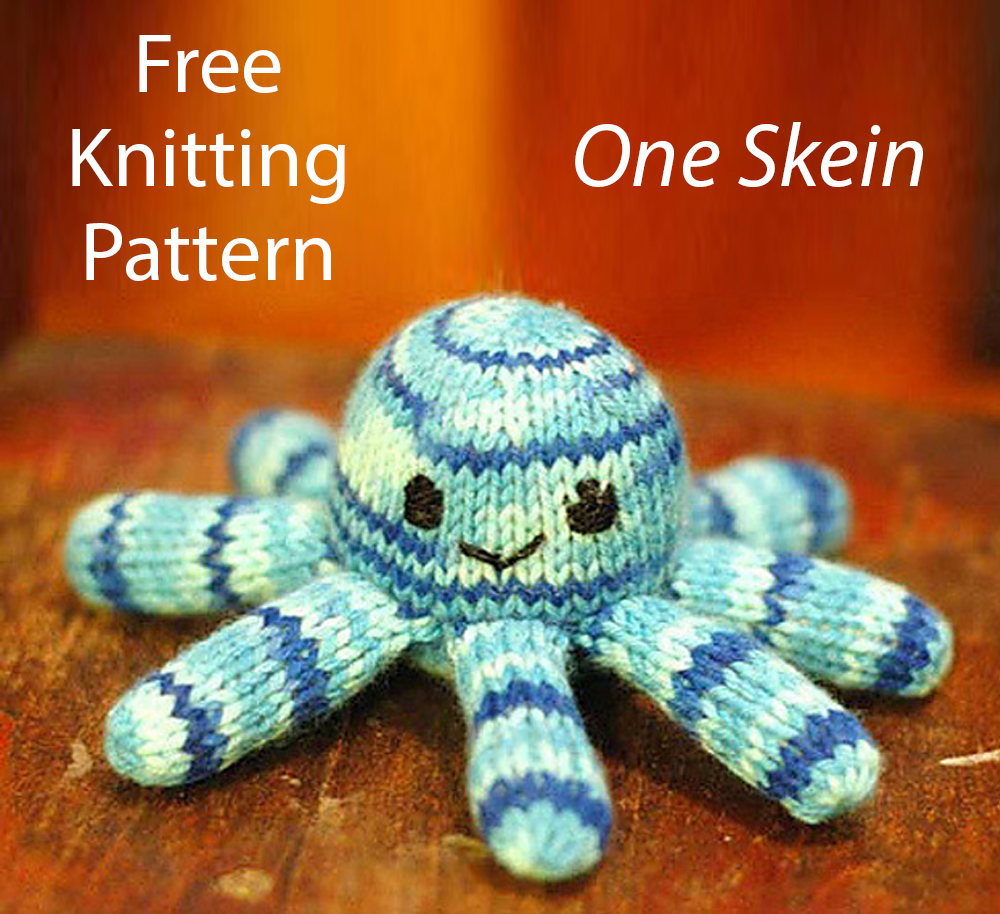 Free One Skein Polly Polipo Knitting Pattern