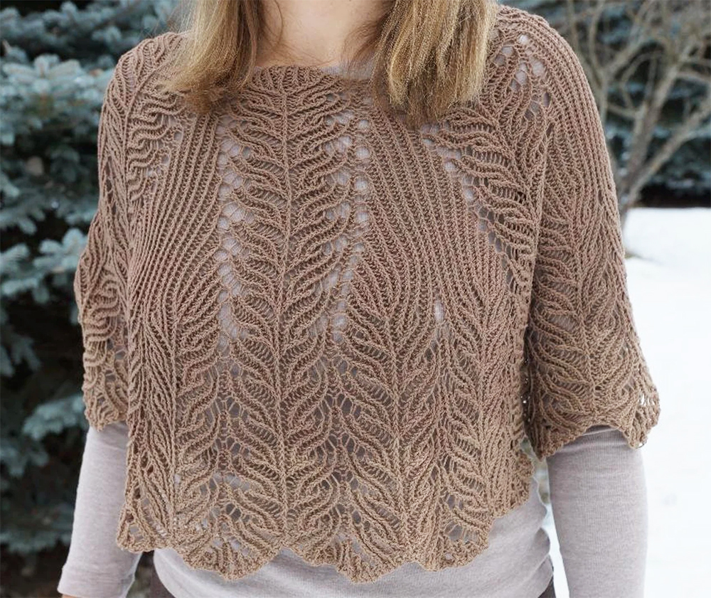 Katusha Poncho Knitting Pattern