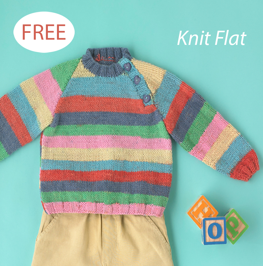 Free Baby Poppet Jumper Knitting Pattern