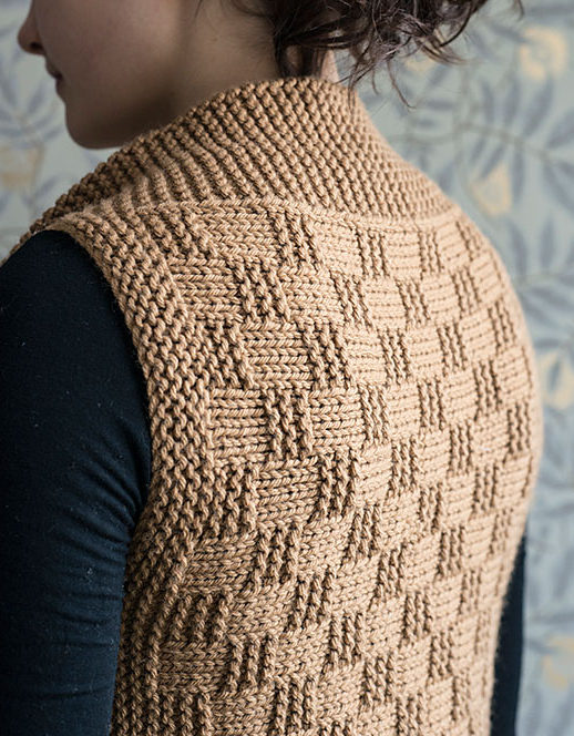 Knitting Pattern for Brooklin Vest