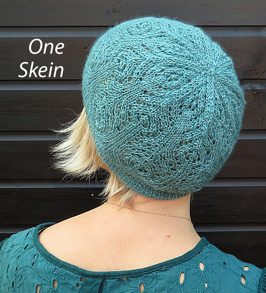 Knitting Pattern for One Skein Betsy Hat