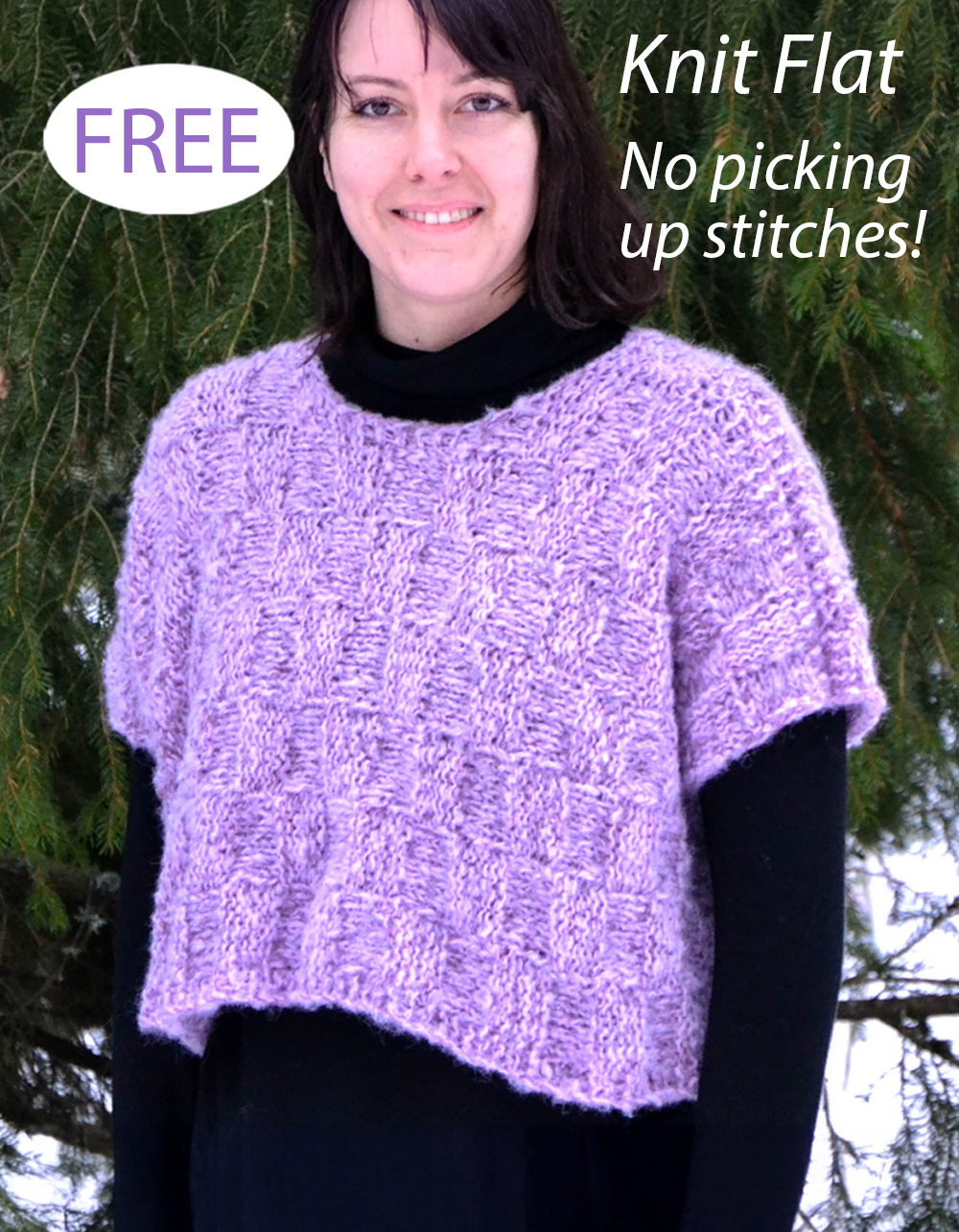 Free Sweater Knitting Pattern Pretty in Pink