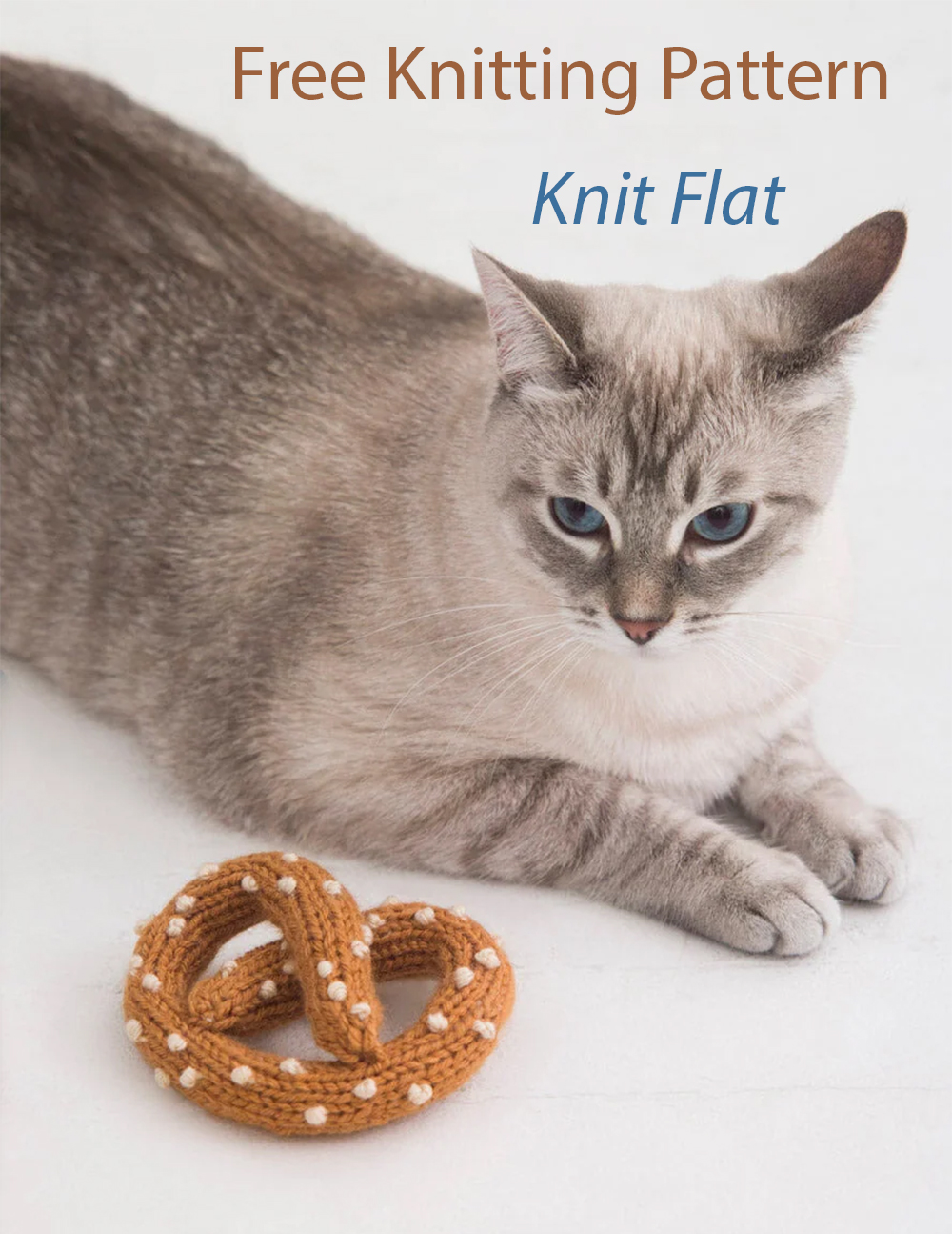 Free Knitting Pattern Pretzel Cat Toy