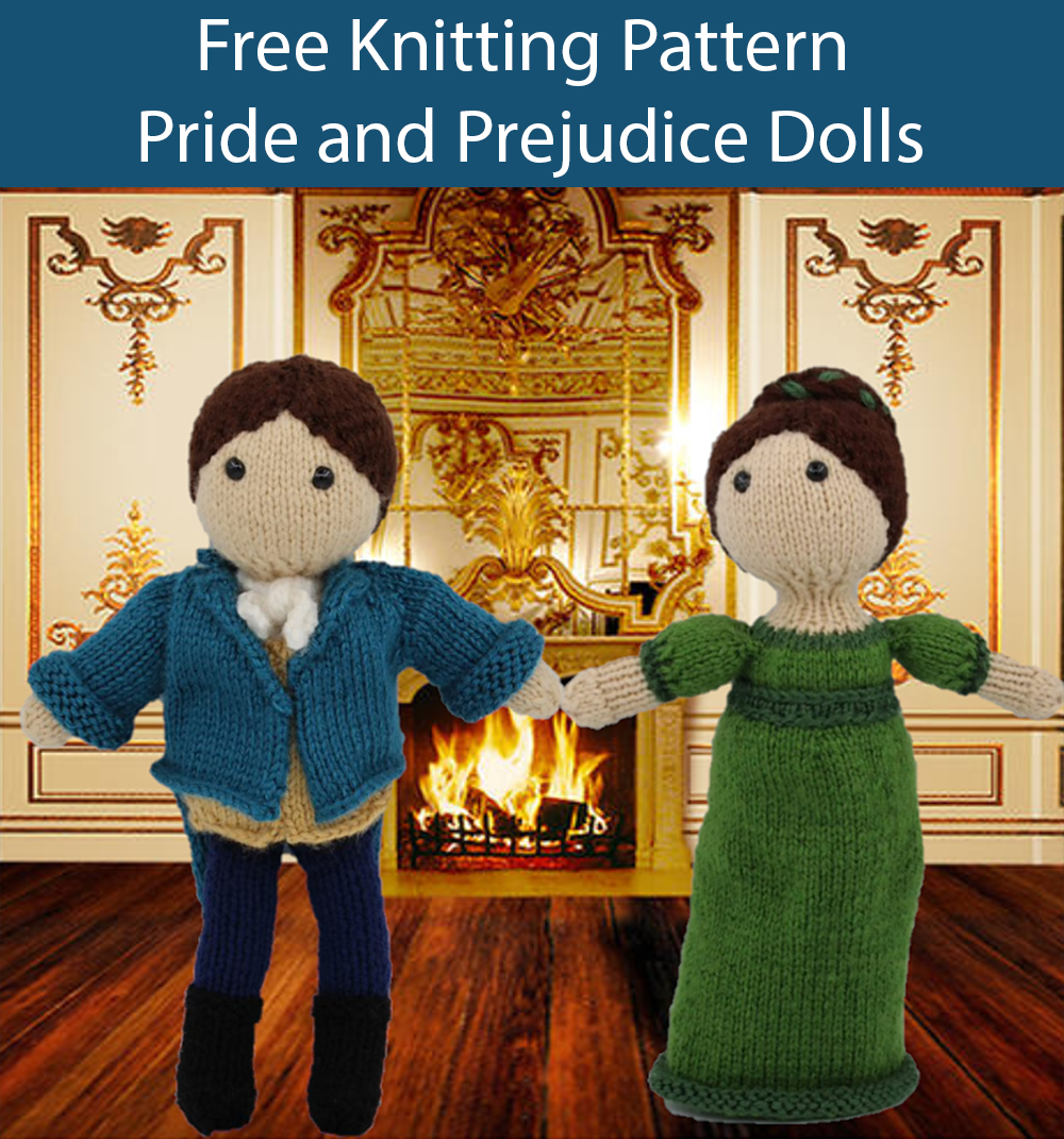 Free Pride and Prejudice Dolls Knitting Pattern