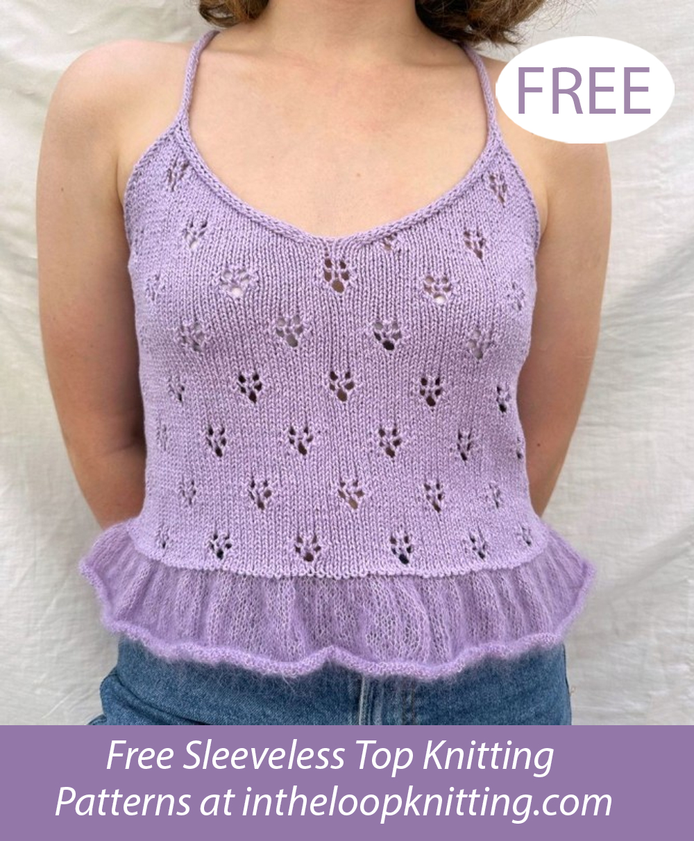 Free Primrose Top Knitting Pattern
