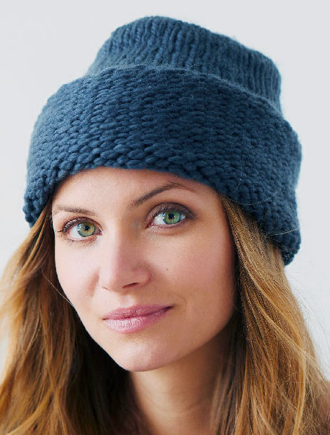 Free Knitting Pattern for Priyome Hat