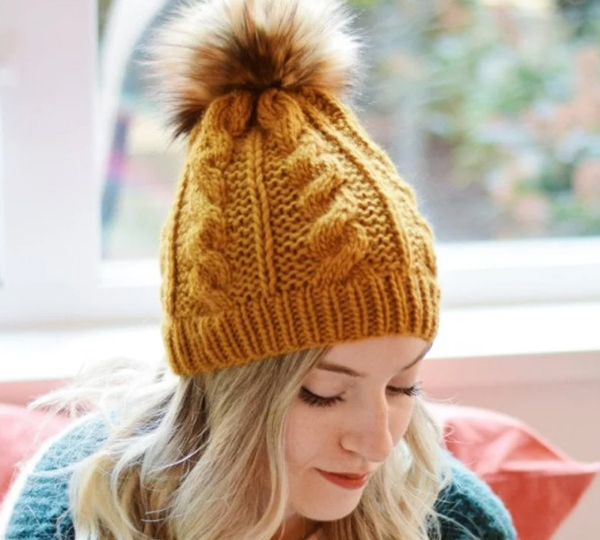 Hat Knitting Pattern Prudy Beanie