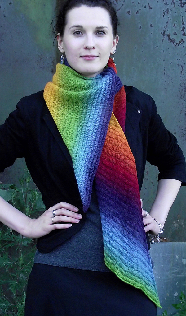 knit scarf pattern