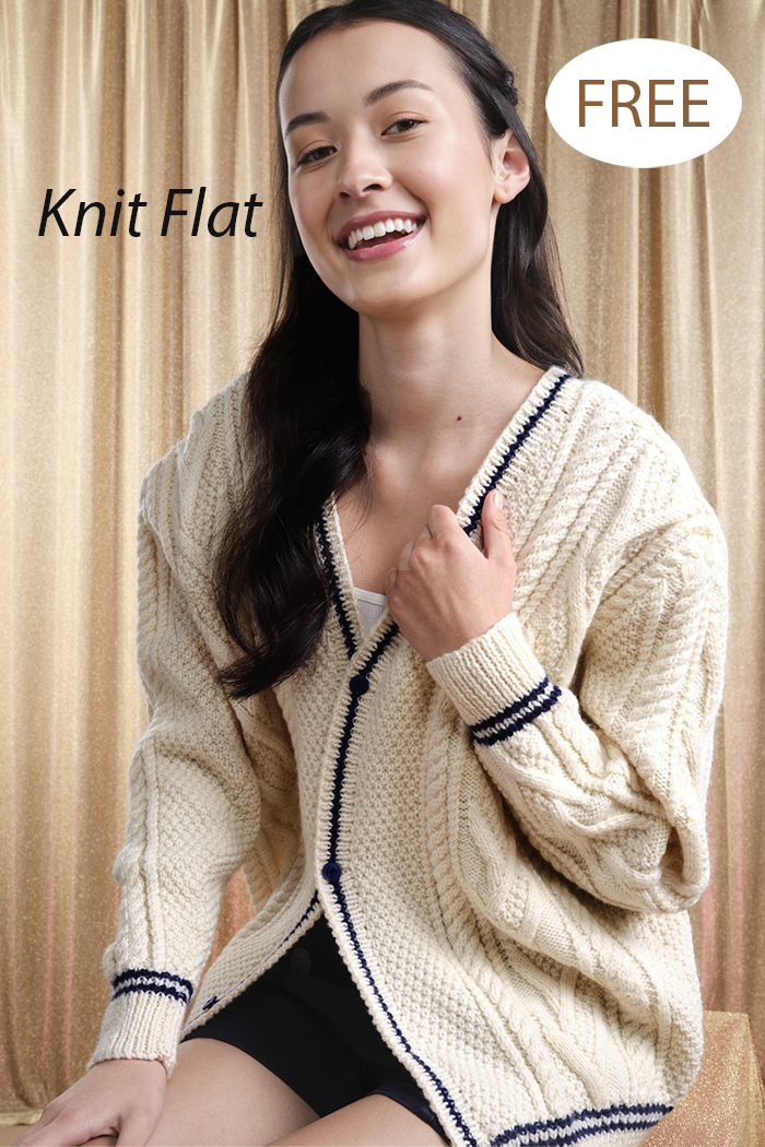 Entwine Cardigan Knitting Pattern Set