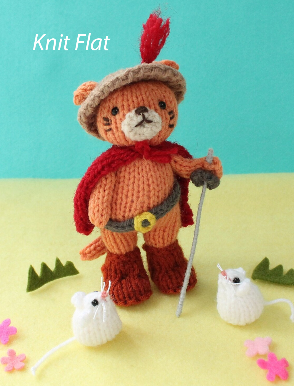 Free Puss in Boots Knitting Pattern