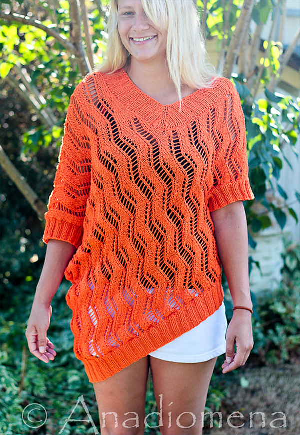 Quirky Sweater Knitting Pattern