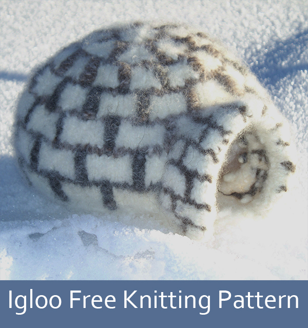 Free Knitting Pattern for Igloo