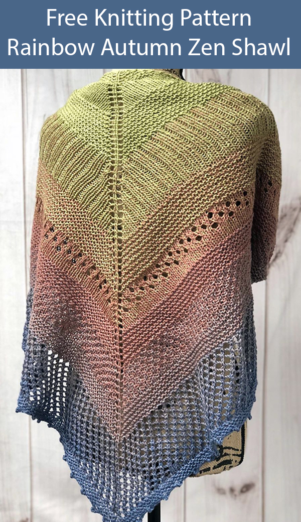 KNITTING PATTERN Caron Cakes Shawl Instant digital download... Make this gorgeous knitted asymmetric shawlette