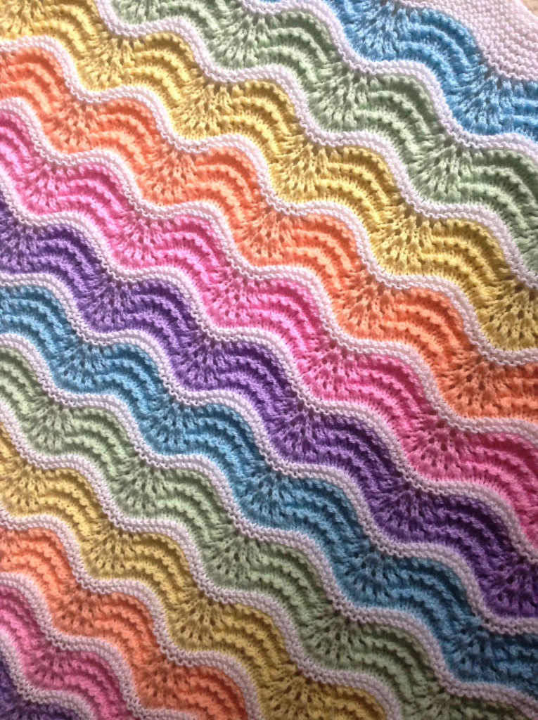 Rainbow Baby Blanket Knitting Pattern at Mary Willaims blog