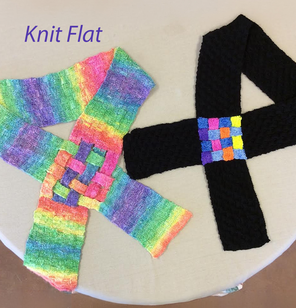 Free Easy Braided Cowl Knitting Pattern