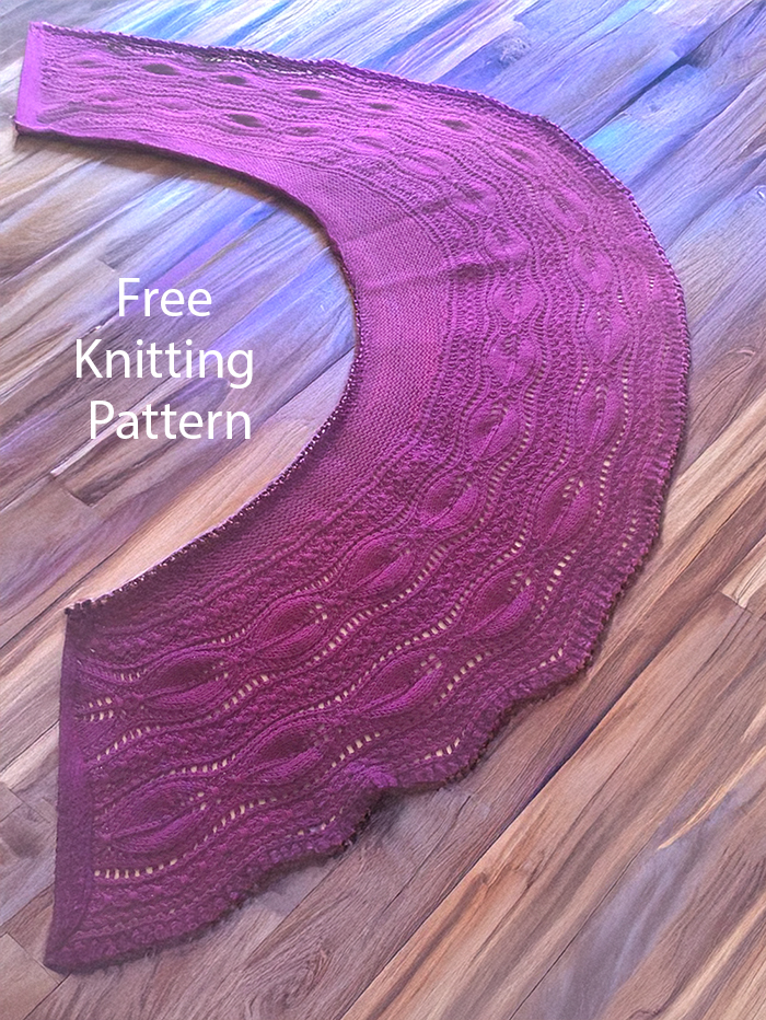 Free The Rambler Shawl Knitting Pattern